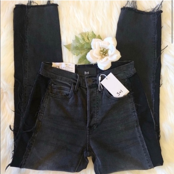 3x1 Denim - 3x1 W3 Cora high-rise cropped ankle jeans size 23